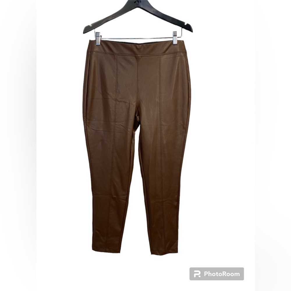 NWT Cavalini Faux Leather Pants. Size XL - Picture 2 of 2